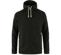 Fjällräven Herren Övik Fleece Hoodie, Black, L