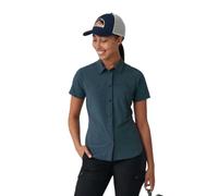 Fjällräven High Coast Lite Short Sleeve Shirt Blue XS Woman