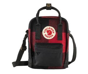 Fjällräven Kånken Re-Wool Sling Red / Black