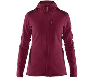Fjällräven Keb Fleece Hoodie W Sweatshirt - Red, Small
