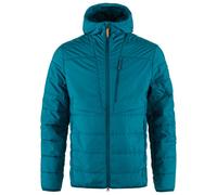 Fjällräven - Keb Padded Hoodie - Synthetic jacket size XS, blue/turquoise