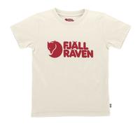 Fjällräven - Kid's Fjällräven Logo T-Shirt - T-shirt size 128, sand/white