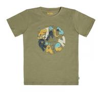 Fjällräven - Kid's Forest Findings T-Shirt - T-shirt size 128, olive