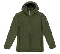 Fjällräven - Kid's Keb Fleece Hoodie - Wool jacket size 116, olive