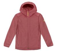 Fjällräven - Kid's Keb Fleece Hoodie - Wool jacket size 146, red