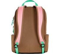 Fjällräven leisure backpack laptop backpack with laptop compartment Vardag 17 Backpack Poppy Pink - Khaki Dust rose