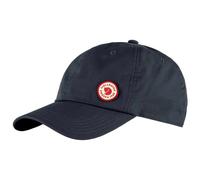 Fjallraven Unisex Logo Cap - Dark Navy Cotton - Size L/XL