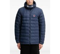 Fjällräven logo-detail padded jacket - Blue L-XL