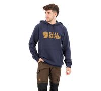 Fjällräven Logo Hoodie Black M Men