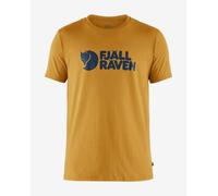 Fjällräven Logo Short Sleeve T-Shirt Brown - M