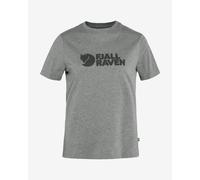 Fjällräven Logo Short Sleeve T-Shirt Sparkly Grey Women - L