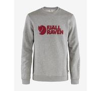 Fjällräven Logo Sweater Grey Red - M