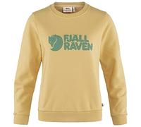 Fjällräven Logo Sweater Women's Sweatshirt - Soft Fleece, Classic Crewneck, Organic Cotton Blend - Hiking, Travel