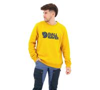 Fjällräven Logo Sweater Yellow S Men
