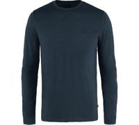 Fjällräven - Abisko Wool L/S - Longsleeve size L, blue