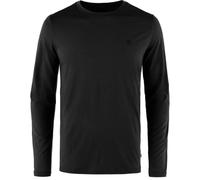 Fjällräven - Abisko Wool L/S - Longsleeve size XS, black