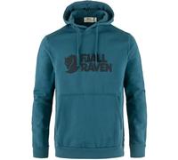 Fjällräven Logo Hoodie Blue M Man