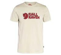Fjällräven Logo Short Sleeve T-shirt Beige M Men