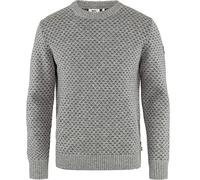 FJÄLLRÄVEN Men's Övik Nordic Sweater M Sweatshirt, Grey, L UK