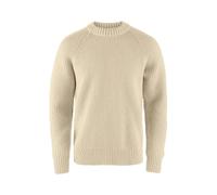 Fjällräven Men's Övik Waffle Knit M Sweatshirt, Light Beige, L