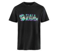 Fjällräven | Multicolor Logo T-shirt | Men's | Casual Tee | Black Small