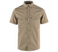Fjällräven - Övik Air Stretch S/S Shirt - Shirt size L, sand