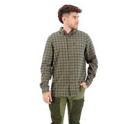 Fjällräven Övik Flannel Long Sleeve Shirt Green S Men