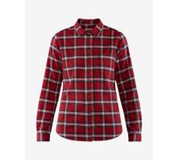 Fjällräven Övik Flannel Long Sleeve Shirt Red L Women
