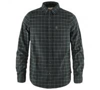 FJALLRAVEN Övik Flannel Shirt M - Men - Grey / Brown - size XL- model 2024 XL