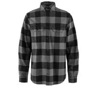 Fjällräven - Övik Heavy Flannel Shirt - Shirt size L, grey/black