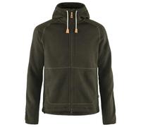 Fjall Raven - Warm hooded fleece - Övik Fleece Hoodie M Deep Forest for Men - Size M - Khaki Khaki M