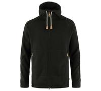 Fjall Raven - Warm fleece jacket - Övik Fleece Hoodie M Black for Men - Size L Black L