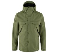 Fjällräven Övik Men's Hydratic Jacket Rain Jacket Hardshell Jacket, Green, M