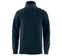 Fjällräven - Övik Lite Half Zip - Wool jumper size S, blue
