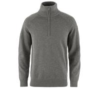 Fjällräven - Övik Lite Half Zip - Wool jumper size XXL, grey
