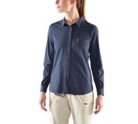 Fjällräven Övik Lite Long Sleeve Shirt Blue L Woman
