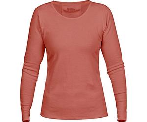 Fjällräven Övik Long Sleeve Top W T-Shirt - Pink, XX-Small