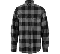 Fjällräven Men's Övik Heavy Flannel Shirt M T, Black/Grey, XL