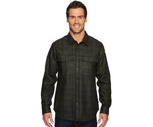Fjällräven Övik Re-Wool Shirt Ls M Long Sleeved T-Shirt - Grey, X-Small