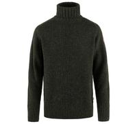 Fjällräven - Övik Roller Neck Sweater - Wool jumper size XXL, black