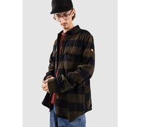 FJALLRAVEN Men's Övik Heavy Flannel Shirt M T, Deep Forest/Dark Navy, L