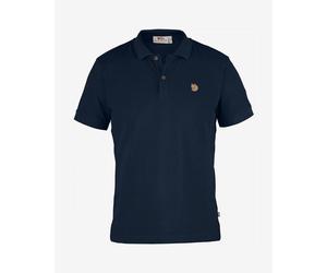 Fjällräven Ovik Short Sleeve Polo Shirt Navy Blue - L