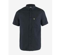 Fjällräven Ovik Travel Short Sleeve Shirt Blue M Man