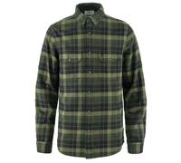 Fjällräven Men's Singi Heavy Flannel Shirt M T, Black/Deep Forest, S