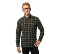 Fjall Raven - Organic cotton Shirt - Skog Shirt M Dark Navy-Dark Oak for Men - Size XL - Grey Grey XL