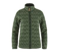 Fjällräven | Snow Cardigan | Women's | Womens Wool Cardigan | Deep Forest XL