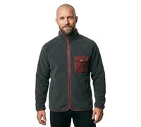 FJALLRAVEN 84158-030-352 Vardag Pile Fleece M Sweatshirt Men's Dark Grey-Maroon Size M