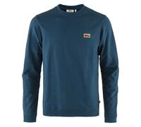 Fjall Raven - Round neck cotton jumper - Vardag Sweater M Storm for Men - Size S - Blue Blue S