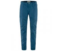 Fjällräven Vardag Trousers - Walking trousers - Men's Indigo Blue EU 58 - Short