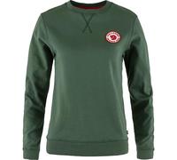 Fjällräven Women's 1960 Logo Badge Sweater, Deep Patina, M